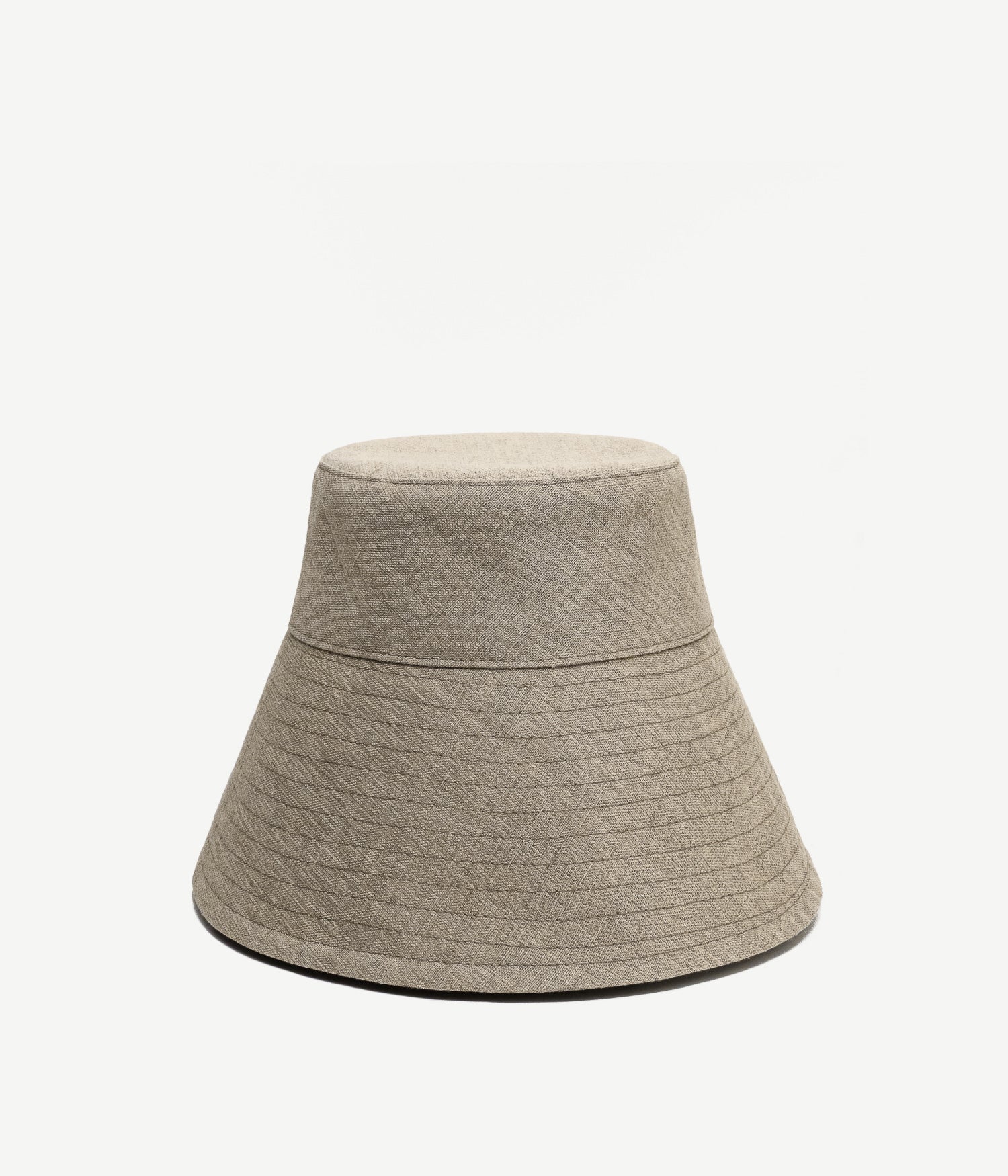 LINEN HAT IN KHAKI